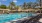 a pool with chairs around it